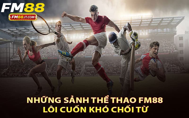 Những sảnh thể thao FM88 lôi cuốn khó chối từ