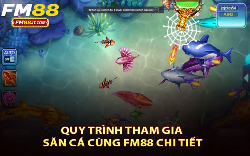 Quy trình tham gia săn cá cùng FM88 chi tiết