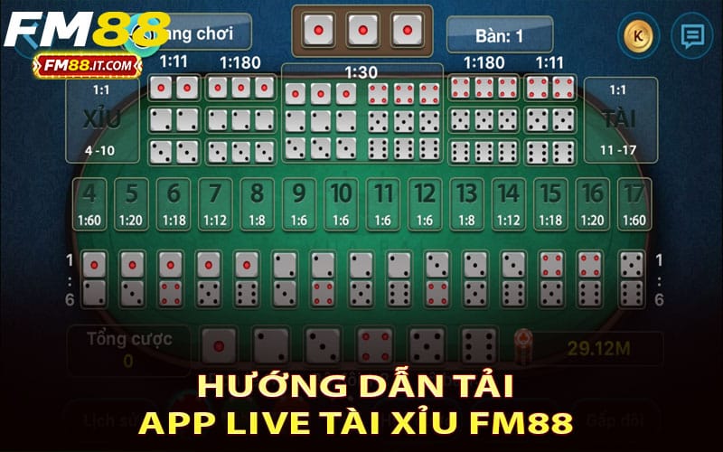 Hướng dẫn tải app live tài xỉu FM88 nhanh chóng